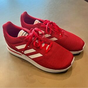 Adidas Red Athletic Shoes